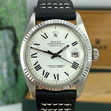 rolex 1601 stainless steel and white gold bezel|Rolex 1601 watches.